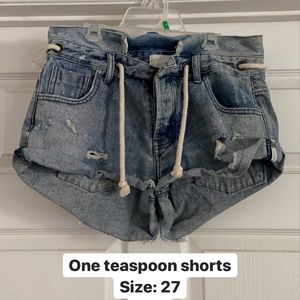 One teaspoon shorts